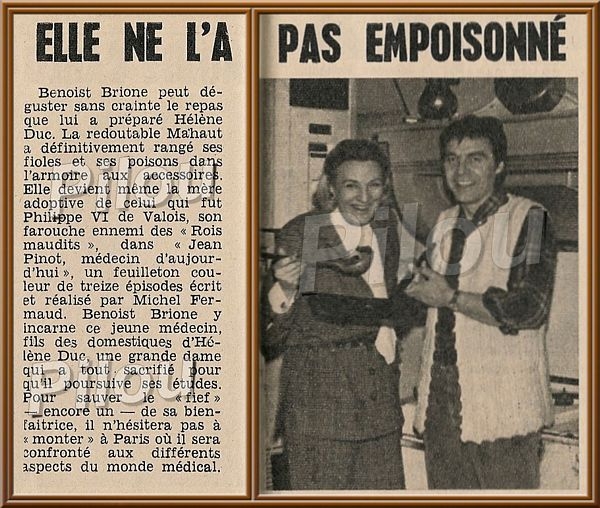 Benoist Brione et Hélène Duc