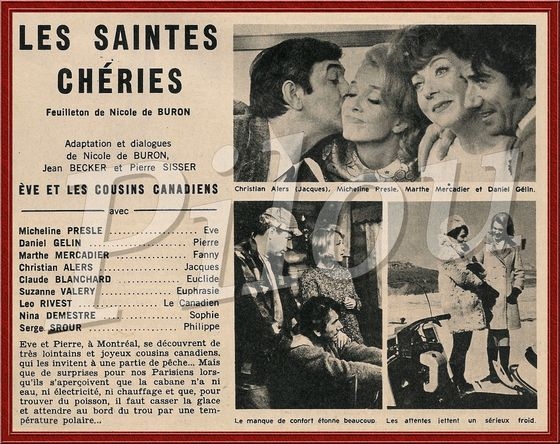Avec Christian ALERS, Micheline PRESLE et Daniel GELIN
