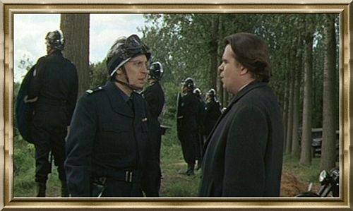 Avec Michael Lonsdale