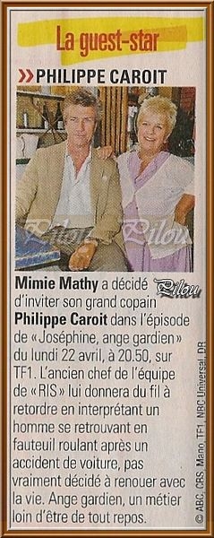 philippe caroit dans Joséphine épisode en roue libre