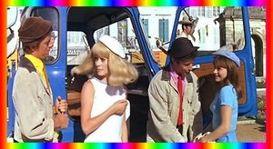 Avec GROVER DALE,CATHERINE  DENEUVE et GEORGES CHAKIRIS