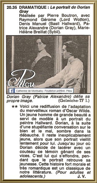 le_portrait_de_dorian_gray_dramatique_télé_avec_patrice_Alexandre