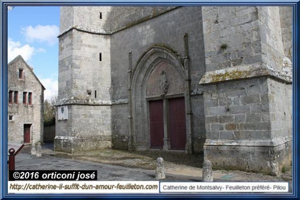 provins-entrée-église-lieu de tournage -marianne-une-étoile-pour-napoléon